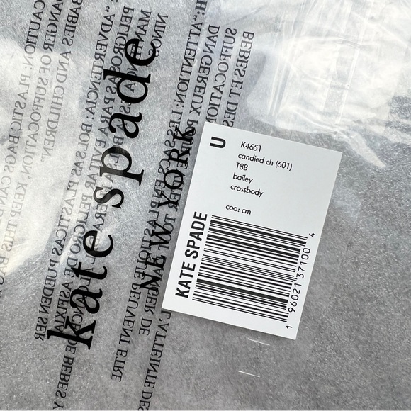 Kate Spade NWT Bailey Crossbody Bag, Candied Cherry (Red) - Textured Leather - Picture 9 of 12